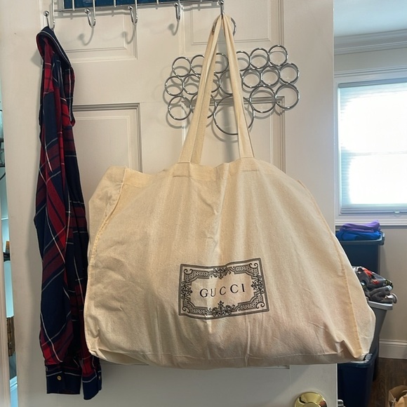Large tote bag Gucci 100% cotton - Picture 1 of 6